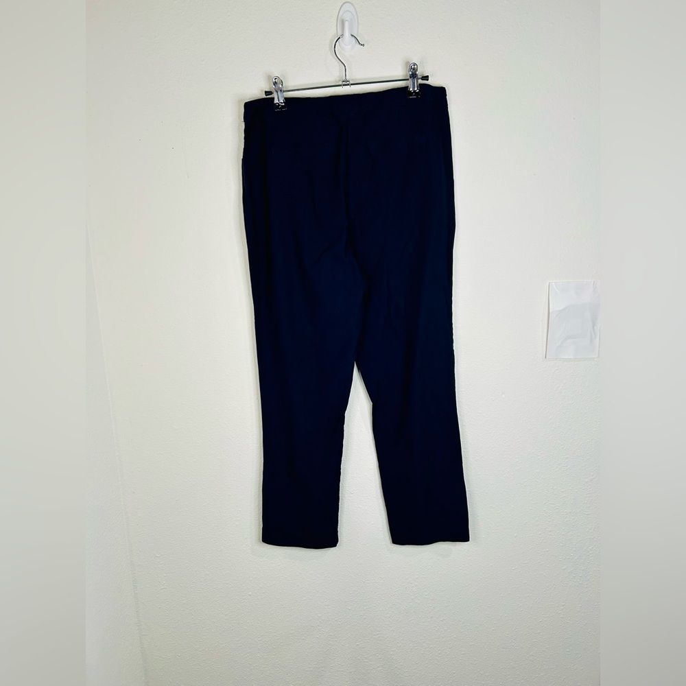 Tribal Women’s Navy Blue Pull-On Pants Size 10 with Side Button Detail - Picture 6 of 10